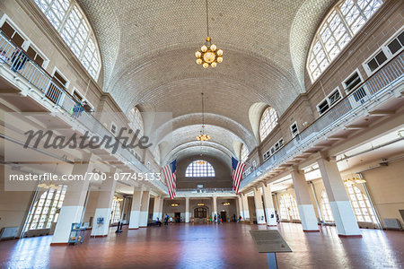 Ellis Island Immigration Museum, Ellis Island, New York City, New York, USA