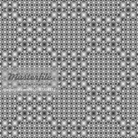 Design seamless square pattern. Abstract geometric monochrome background. Vector art