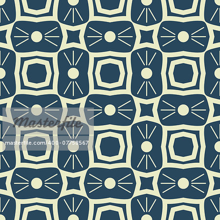 Abstract monochrome seamless pattern.Vector illustration.