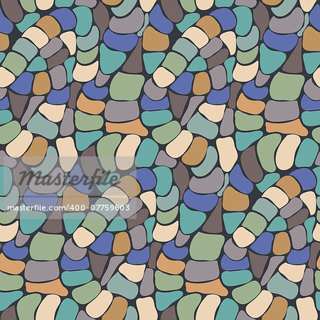 Abstract seamless pattern.  Vector illustration.
