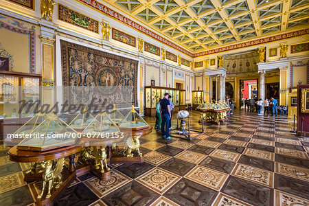 Majolica Room, The Hermitage Museum, St. Petersburg, Russia