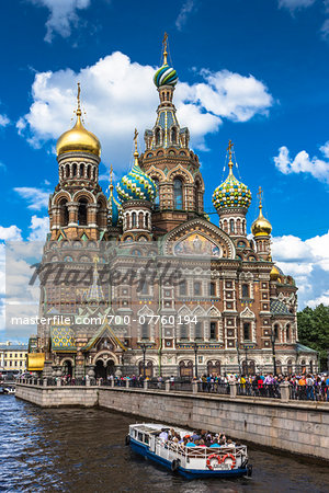 The Church on Spilled Blood, St. Petersburg, Russia
