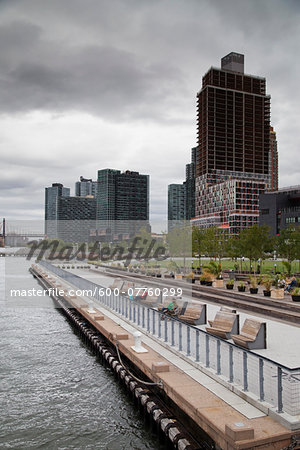 East River Ferry Dock, Long Island City, Queens, New York, USA