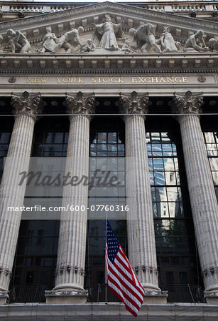 New York Stock Exchange, New York City, New York, USA New York Stock Exchange, New York City, New York, USA