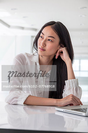 Portrait of young businesswoman