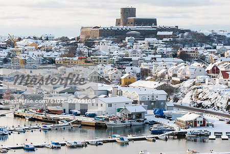 Harbor at winter