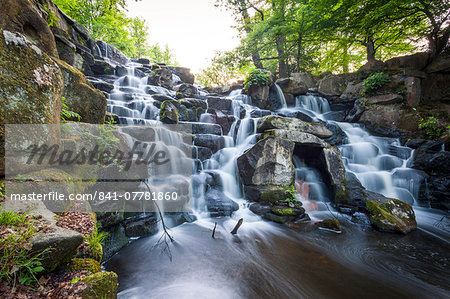 The Cascades, Virginia Water, Surrey, England, UK, Europe