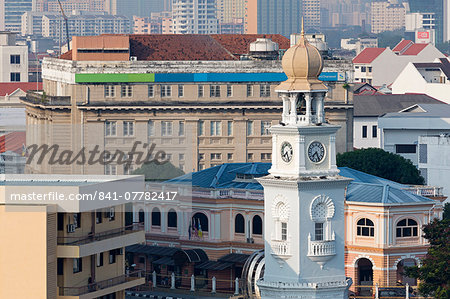 Clock Tower, Georgetown, Penang Island, Malaysia, Southeast Asia, Asia