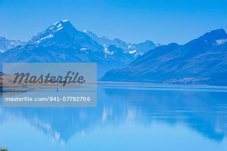 Lake Pukaki, Mount Cook National Park, UNESCO World Heritage Site, South Island, New Zealand