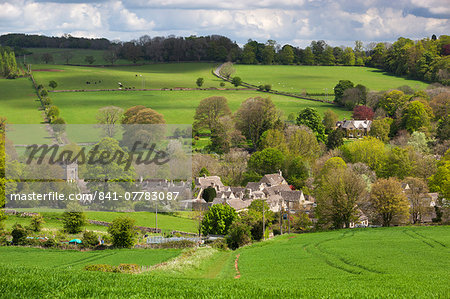 Upper Slaughter, Cotswolds, Gloucestershire, England, United Kingdom, Europe