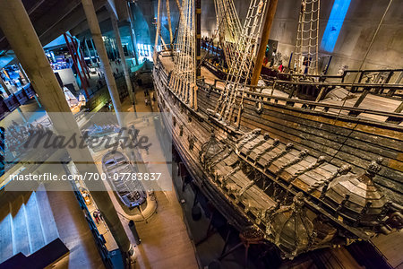 The Vasa warship, Vasa Museum, Stockholm, Sweden