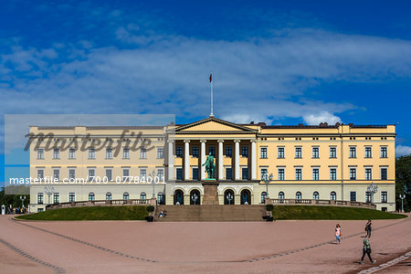 Royal Palace Slottet, Oslo, Norway