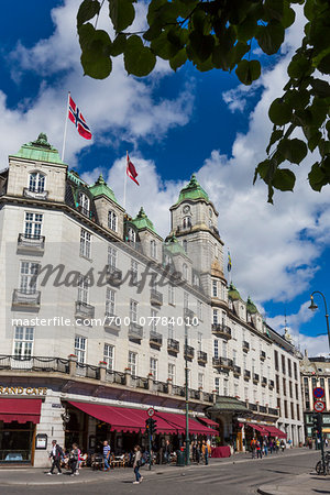 Grand Hotel, Karl Johans Gate, Oslo, Norway