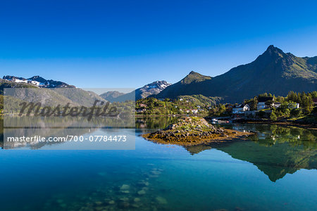 Svolvaer, Austvagoya, Lofoten Archipelago, Norway