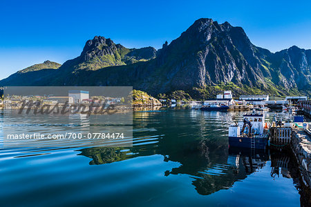 Svolvaer, Austvagoya, Lofoten Archipelago, Norway