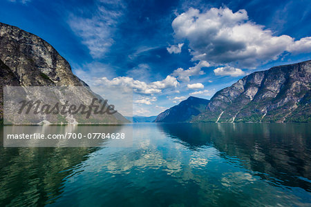 Naeroyfjord, Sognefjord, Aurland, Sogn og Fjordane, Norway