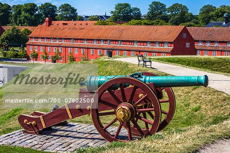 Kastellet, Copenhagen's star fortress citadel, Copenhagen, Denmark