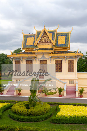 Hor Samran Phirun, Royal Palace, Phnom Penh, Cambodia, Indochina, Southeast Asia, Asia