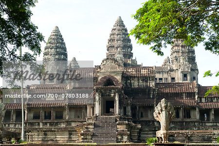 Angkor Wat Temple complex, UNESCO World Heritage Site, Angkor, Siem Reap, Cambodia, Indochina, Southeast Asia, Asia