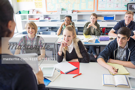 Students in classroom during lesson