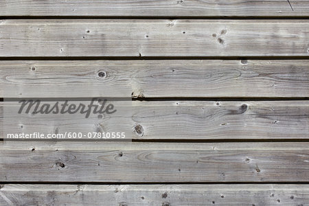 Close-up of Wooden Wall, Royan, Charente-Maritime, France