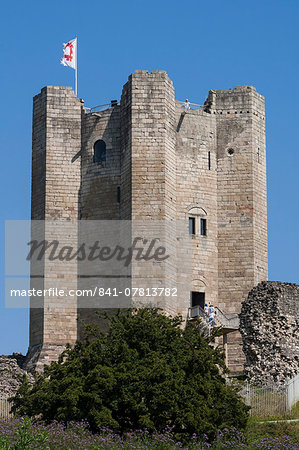 Conisbrough castle, South Yorkshire, Yorkshire, England, United Kingdom, Europe