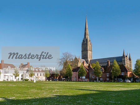 Salisbury Cathedral, Salisbury, Wiltshire, England, United Kingdom, Europe