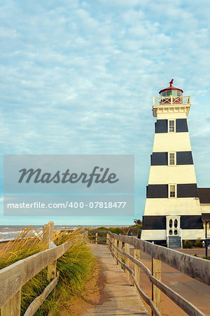 West Point Lighthouse (North Cape Coastal Drive, Prince Edward Island, Canada)