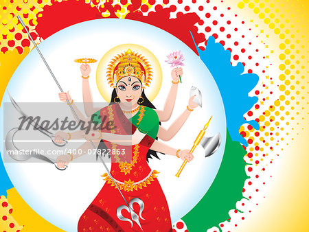 abstract navratri background vector illustration