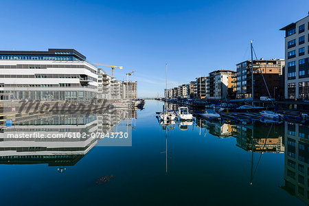 Buildings at waterfront