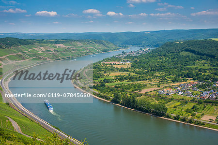 Boppard, Rhine Valley, UNESCO World Heritage Site, Rhineland-Palatinate, Germany, Europe