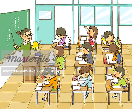 School Illustration