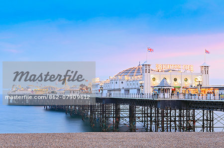 Europe, United Kingdom, England, East Sussex, Brighton and Hove, Brighton, Palace (Brighton) Pier