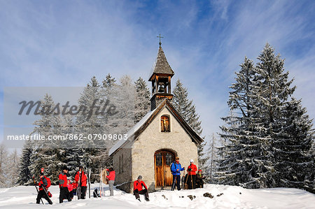 Winter Hiking, Reit imWinkl, Bavaria, Germany MR