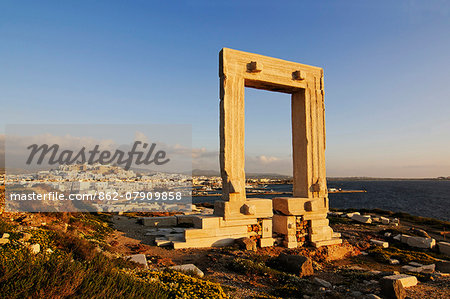 Portara, Apollo Temple, Naxos, Cyclades, Greece