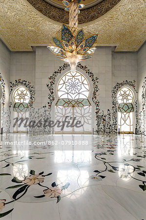 United Arab Emirates, Abu Dhabi. Sheikh Zayed Grand Mosque