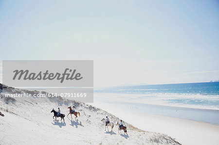 Horse riding, Pakiri Beach, Auckland, New Zealand