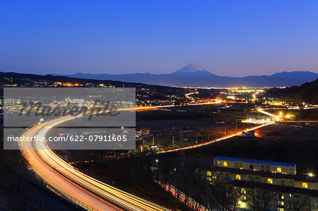View of Mount Fuji, Yamanashi Prefecture, Japan