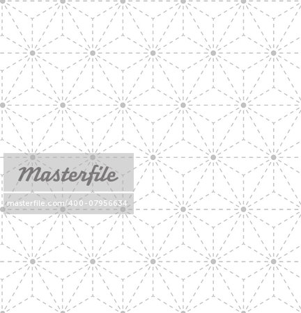 Seamless gray white geometrical pattern vector background