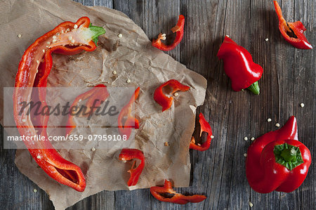 Pointed red peppers