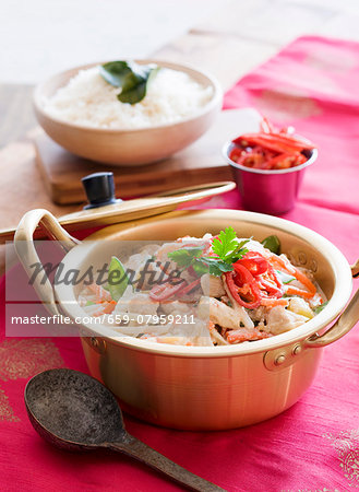 Green chicken curry Green chicken curry