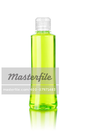 mint cleanser on an isolated white background