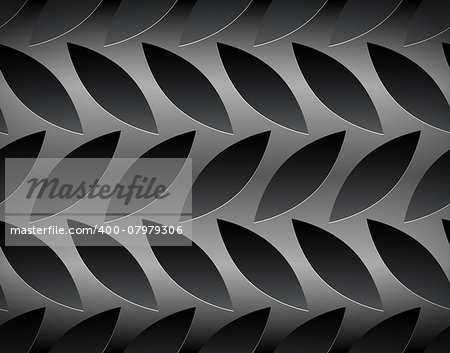 Vector illustration of a diamond or checker plate. Seamless pattern, repeat the image and fill any area