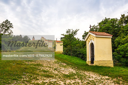 Small Church and Chapels in the Row on Calvary, Nitra, Slovakia