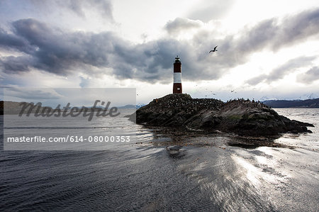 Les Eclaireurs Lighthouse,  Ushuaia, Tierra del Fuego, Argentina
