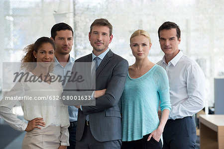 Team of professionals, portrait