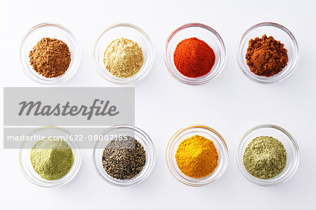 Assorted spices