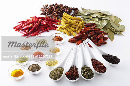 Assorted spices Assorted spices