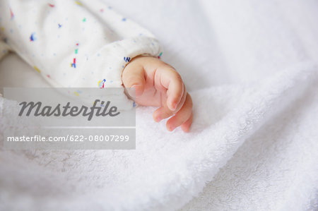 Newborn hand