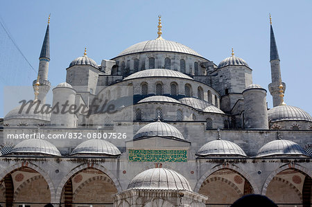 Turkey, Istanbul, Blue Mosque; Sultanahmet